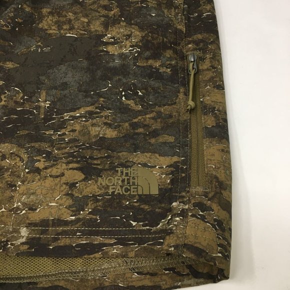 The North Face Mens Rolling Sun Shorts Multicolor Camouflage Stretch 30 New - Picture 2 of 7